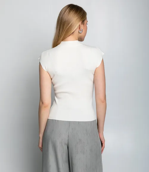 Футболка #КТ082 (1), кремовый