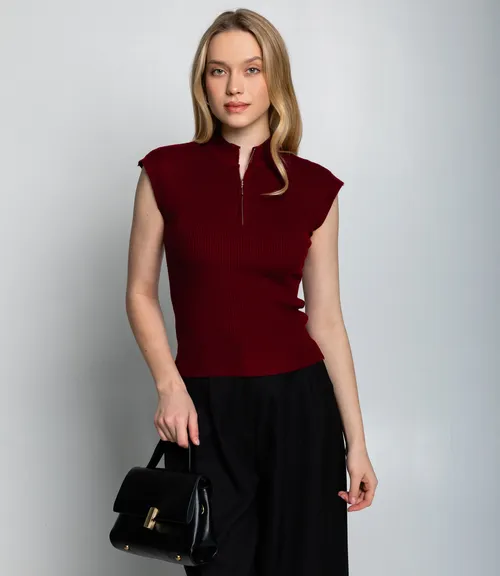 Футболка #КТ082 (1), бордовый