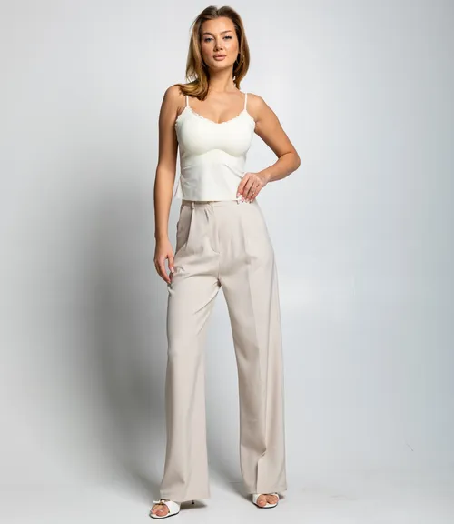 Топ #КТ083 (1), кремовый