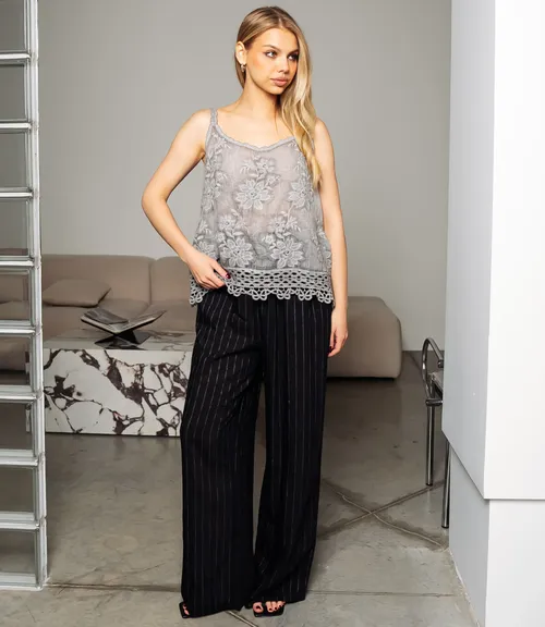 Топ #КТ018 (1)-5, серый