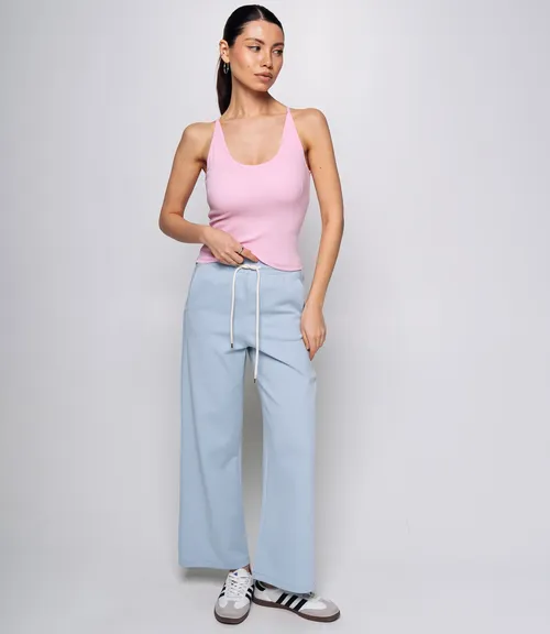 Топ #КТ319 (4), розовый