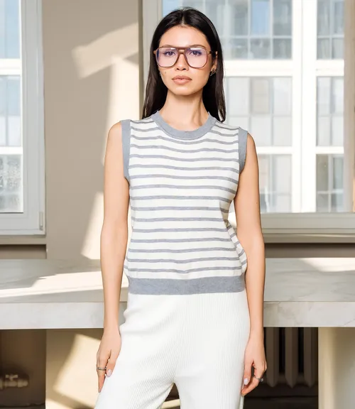 Топ #КТ113 (3), серый