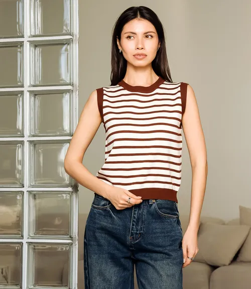 Топ #КТ113 (3), шоколадный