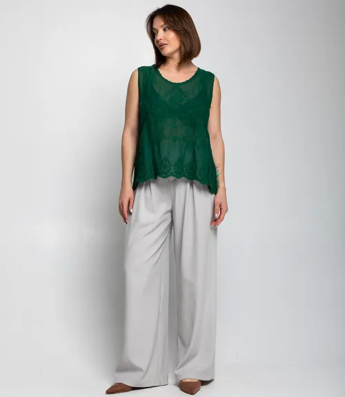 Топ #КТ005 (3), изумрудный