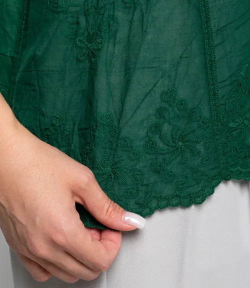 Топ #КТ005 (3), изумрудный