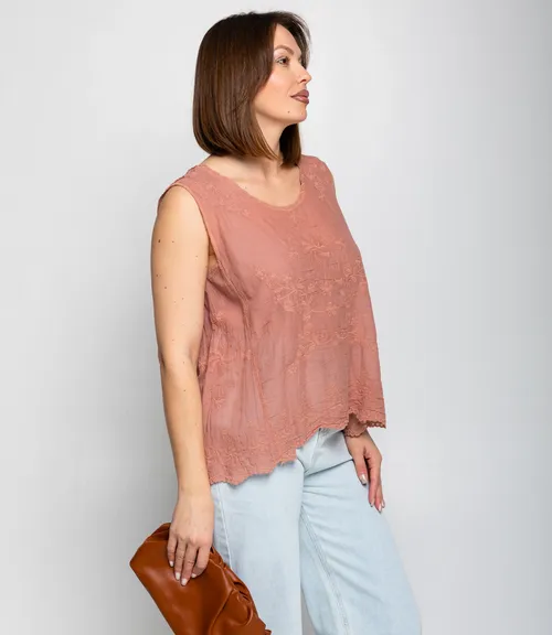 Топ #КТ005 (3), пудровый