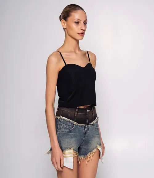 Топ #КТ558 (1), чёрный