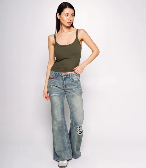 Топ #КТ6607 (4), зелёный