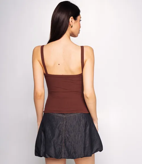 Топ #КТ6607 (4), шоколадный