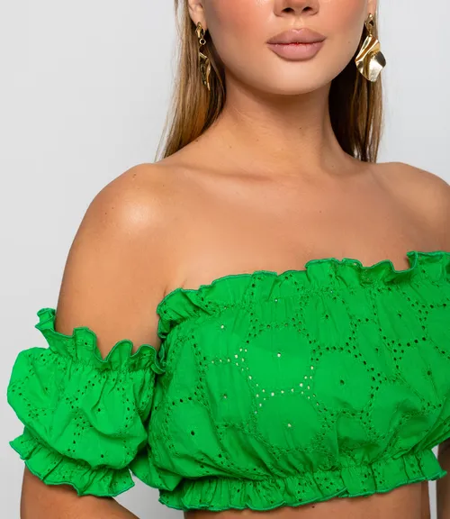 Топ #ОБШ1409, зелёный