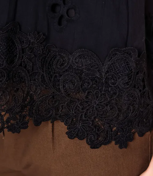 Блуза #КТ2550 (1), чёрный