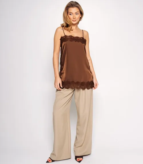 Топ #КТ6742 (1), шоколадный