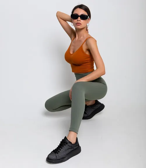 Топ #КТН838, терракотовый