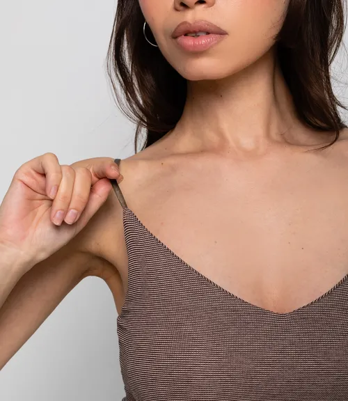 Топ #КТ68019, капучино