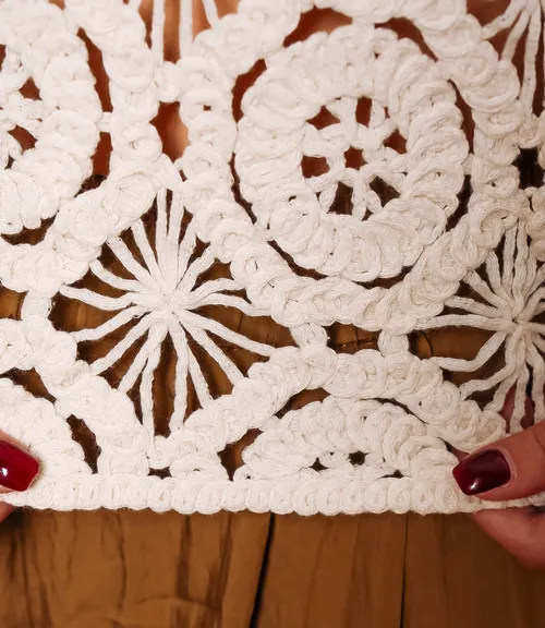 Топ #КТ601 (16), светло-бежевый