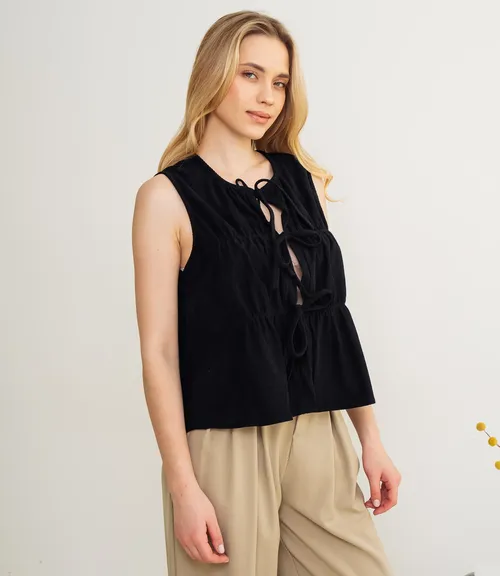 Топ #КТ73601, чёрный