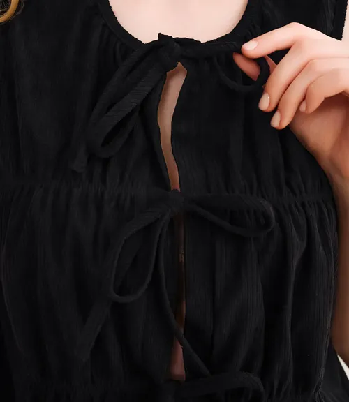 Топ #КТ73601, чёрный