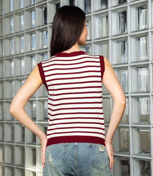 Топ #КТ113 (3), бордовый