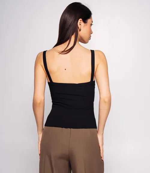 Топ #КТ6607 (4), чёрный