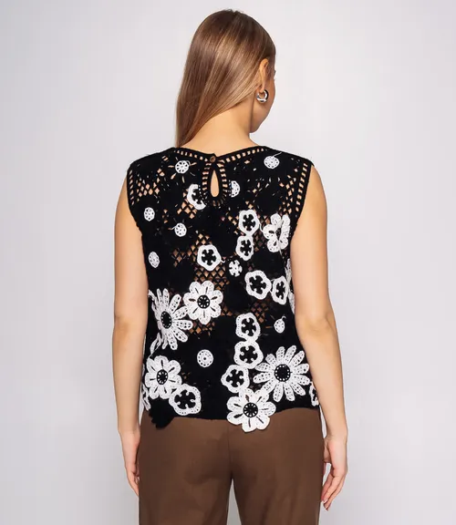 Топ #КТ709 (2), чёрный