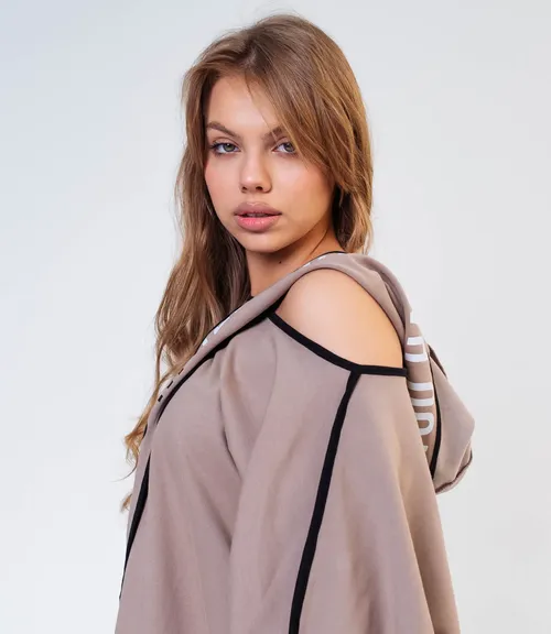 Туника #ТЦ940-21, коричневый - фото 5