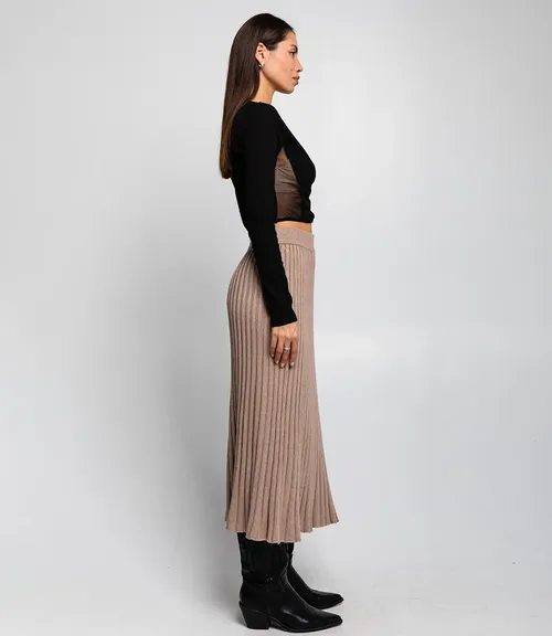 Юбка #КТ919 (5), бежевый