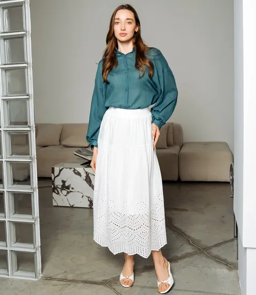 Юбка #КТ2114 (1), белый