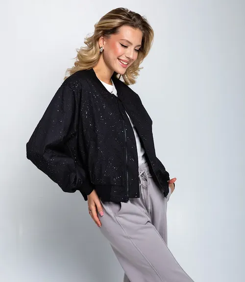 Бомбер #КТ06 (4), чёрный