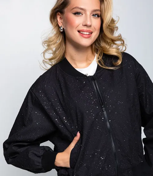 Бомбер #КТ06 (4), чёрный