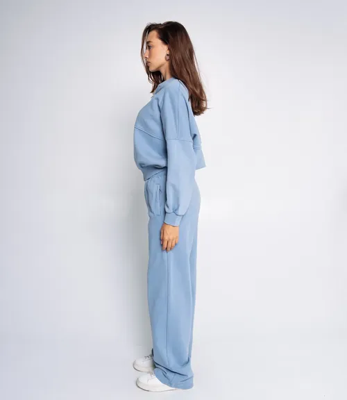 Спортивный костюм #КТ848 (1), голубой