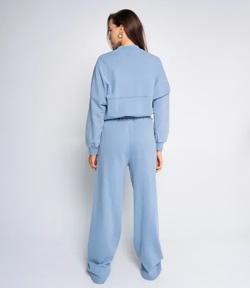 Спортивный костюм #КТ848 (1), голубой