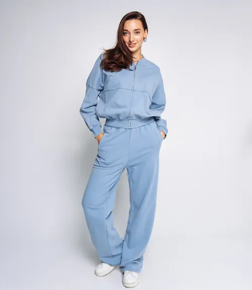 Спортивный костюм #КТ848 (1), голубой