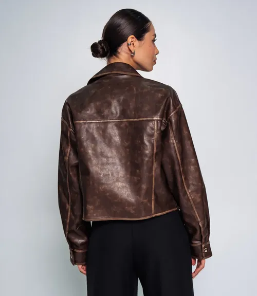 Куртка #КТ2450, коричневый