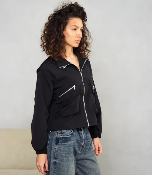 Ветровка #КТ713, чёрный