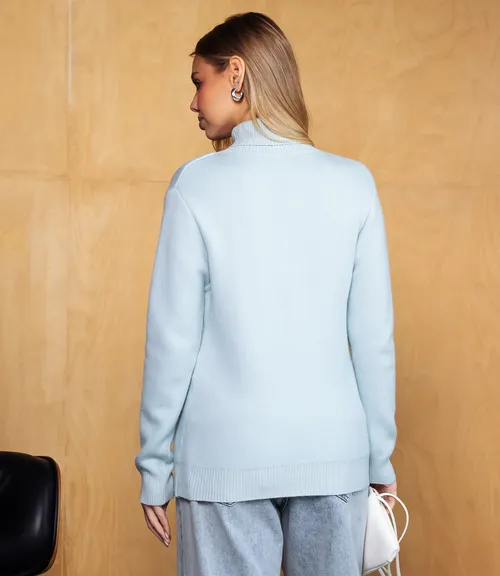 Водолазка #КТ881 (7), светло-голубой 