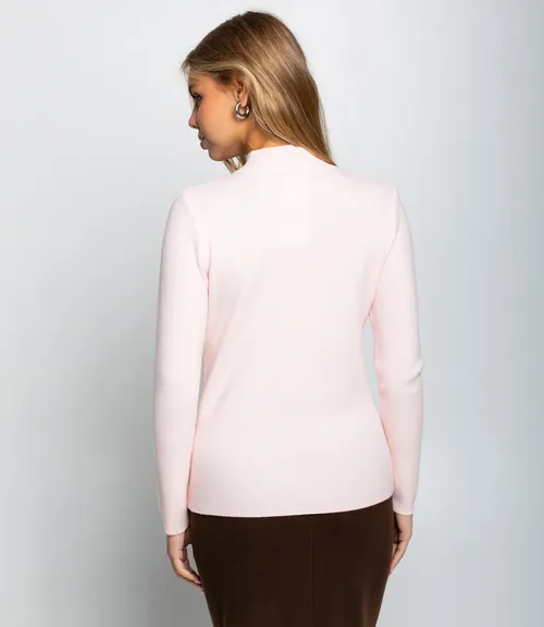 Водолазка #КТ07 (5), светло-розовый - фото 3