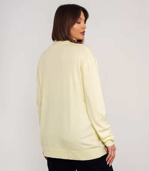 Водолазка #ОКТ08, светло-жёлтый