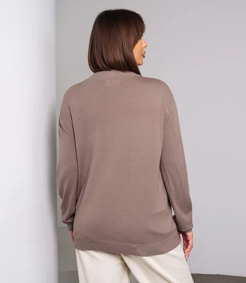 Водолазка #ОКТ07, мокко