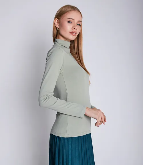 Водолазка #КТ6025 (2), фисташковый