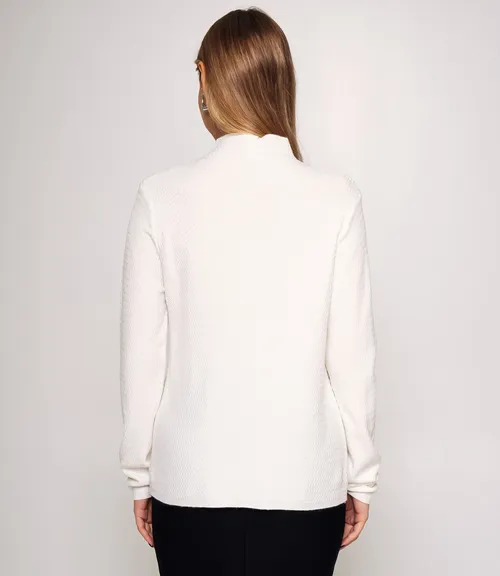 Водолазка #КТ33339, молочный