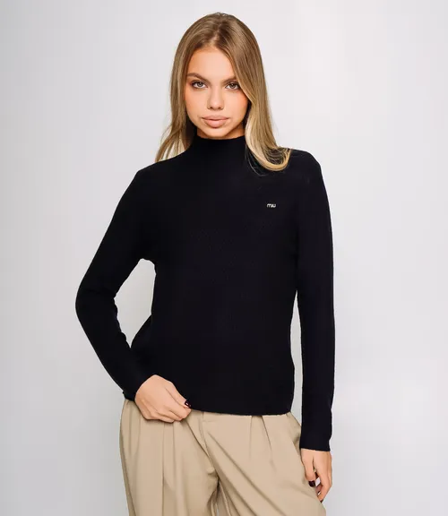 Водолазка #КТ33339, чёрный