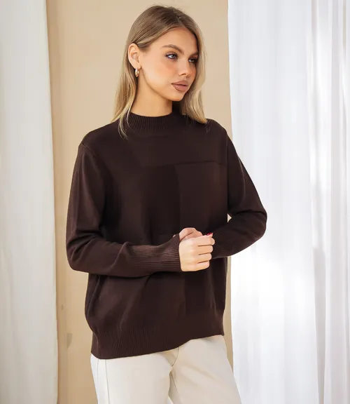 Водолазка #КТ7009 (1), шоколадный