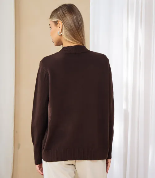 Водолазка #КТ7009 (1), шоколадный