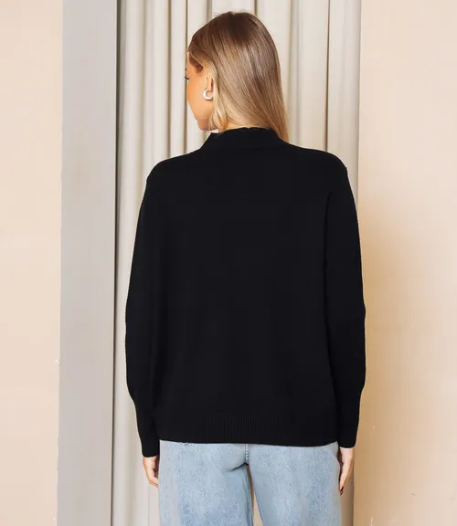 Водолазка #КТ7009 (1), чёрный