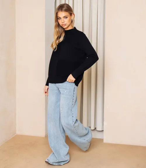 Водолазка #КТ7009 (1), чёрный