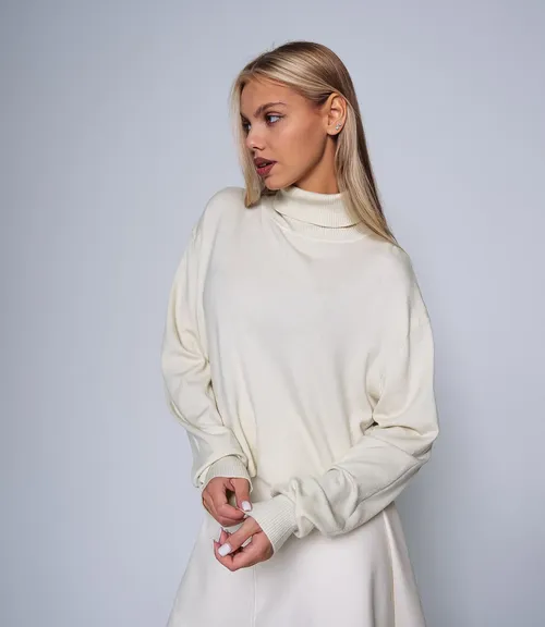 Водолазка #ОКТ08, светло-бежевый