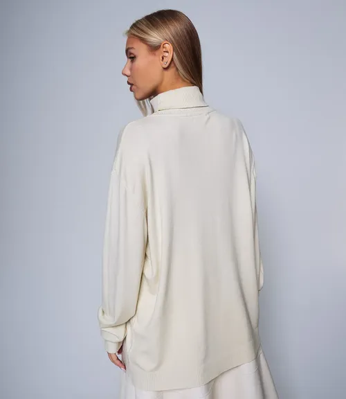 Водолазка #ОКТ08, светло-бежевый