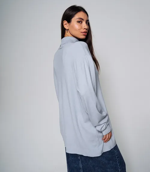 Водолазка #ОКТ08, серый