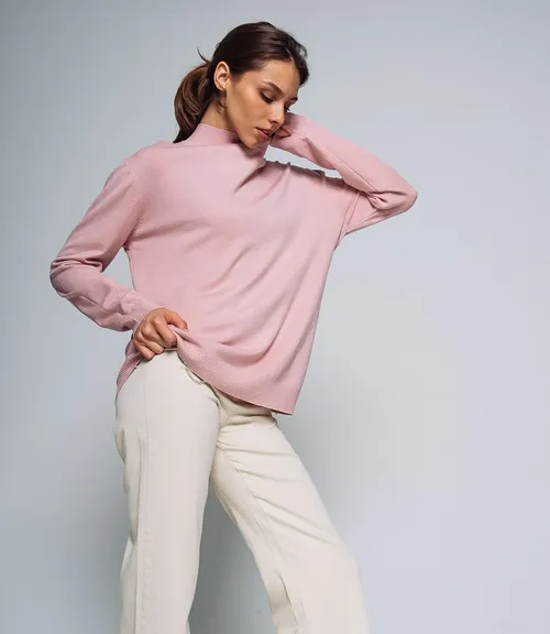 Водолазка #ОКТ07, пудровый