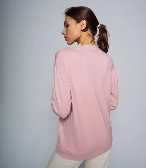 Водолазка #ОКТ07, пудровый
